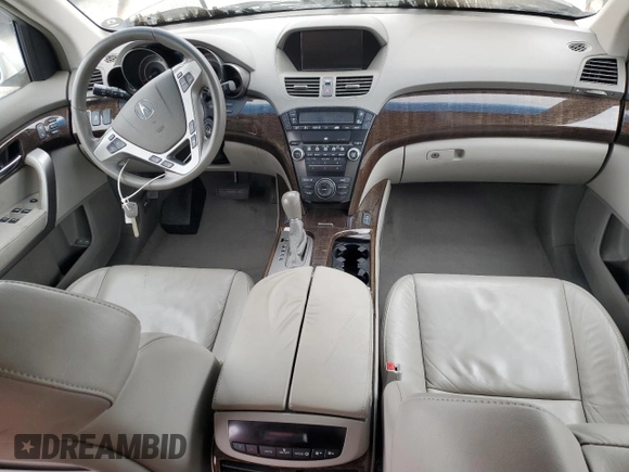 2011 Acura MDX Tech Pkg with VIN 2HNYD2H69BH500436, listed as a Copart auction lot 53506175 with Not Provided miles and Salvage Title. Bid and sale history available at carsss.com. Image 8.