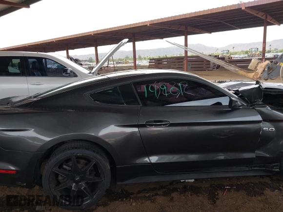 2015 Ford Mustang GT with VIN 1FA6P8CF1F5387731, listed as a IAAI auction lot 42383565 with 116,662 mi miles and . Bid and sale history available at DreamBid. Image 13.