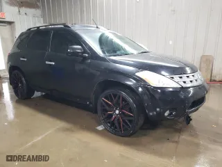 2004 Nissan Murano SL with VIN JN8AZ08W74W316196, listed as a Copart auction lot 80337184 with 209,137 mi miles and Salvage Title. Bid and sale history available at carsss.com. Image 4.