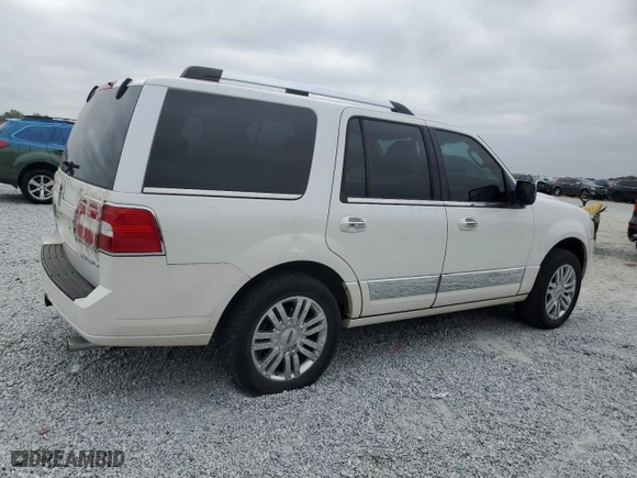 2009 Lincoln Navigator with VIN 5LMFU28539EJ00256, listed as a Copart auction lot 76085394 with 230,298 mi miles and Salvage Title. Bid and sale history available at carsss.com. Image 3.