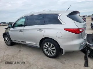 2014 Infiniti QX60 with VIN 5N1AL0MM1EC552553, listed as a Copart auction lot 63285785 with 174,041 mi miles and Salvage title. Bid and sale history available at DreamBid. Image 2.