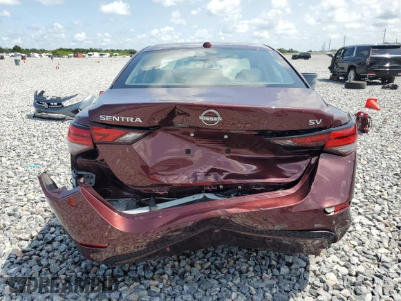 2024 Nissan Sentra SV с VIN 3N1AB8CV7RY299500, выставлен на аукционе Copart как лот 61655615 с пробегом 21 133 миль миль и Чистый • Clean title. История ставок и продаж доступна на DreamBid. Изображение 6.