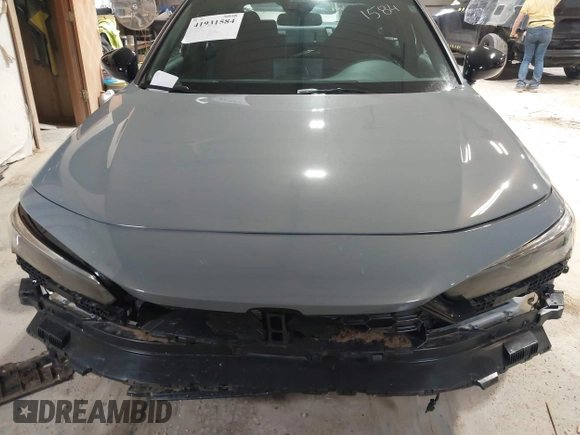 2025 Honda Civic Si with VIN 2HGFE1E5XSH474804, listed as a IAAI auction lot 41931584 with 2,520 mi miles and . Bid and sale history available at DreamBid. Image 12.