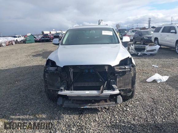 2014 Audi Q7 3.0T Premium Plus with VIN WA1LGAFE0ED015237, listed as a IAAI auction lot 41671129 with 114,410 mi miles. Bid and sale history available at carsss.com. Image 13.