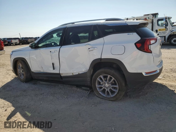 2023 GMC Terrain SLT z VIN 3GKALPEG6PL206614, wystawiony jako Copart lot #50987715 z przebiegiem 40 483 mil mil oraz Szkoda całkowita • Salvage title. Historia ofert i sprzedaży dostępna na DreamBid. Obrazek 2.