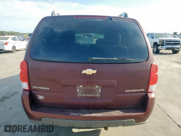2006 Chevrolet Uplander Cargo z VIN 1GBDV13186D223082, wystawiony jako Copart lot #49682435 z przebiegiem 123 049 mil mil oraz Szkoda całkowita • Salvage title. Historia ofert i sprzedaży dostępna na DreamBid. Obrazek 6.
