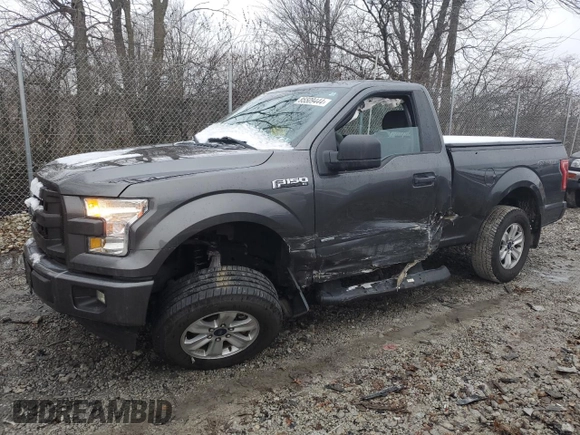 2017 Ford F-150 XL with VIN 1FTMF1CP0HFC86391, listed as a Copart auction lot 85509444 with 69,218 mi miles and Salvage title. Bid and sale history available at DreamBid. Image 1.