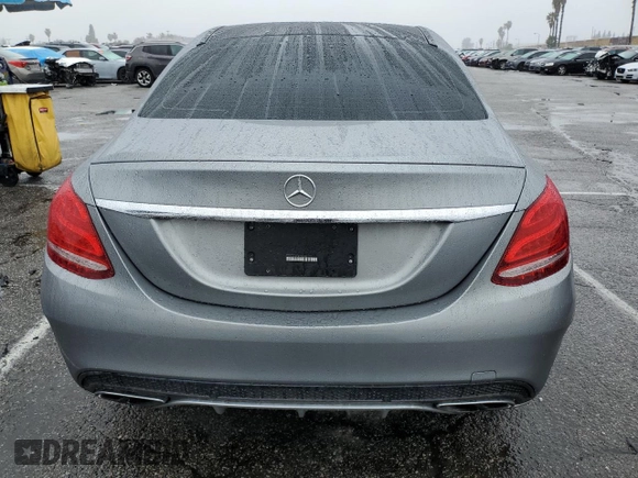 2016 Mercedes-Benz C 450 AMG with VIN 55SWF6EB1GU131373, listed as a Copart auction lot 45227155 with 100,091 mi miles and Salvage Title. Bid and sale history available at carsss.com. Image 6.