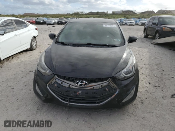 2014 Hyundai Elantra Coupe with VIN KMHDH6AH0EU026496, listed as a Copart auction lot 84742554 with 112,670 mi miles and Clean Title. Bid and sale history available at carsss.com. Image 5.