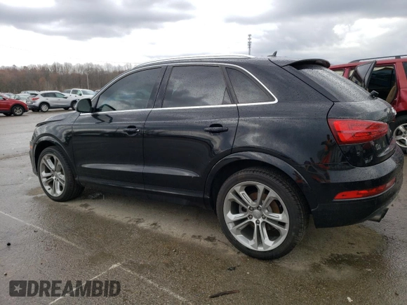 2017 Audi Q3 Premium Plus with VIN WA1JCCFS5HR007386, listed as a Copart auction lot 44959054 with 89,305 mi miles and Salvage title. Bid and sale history available at DreamBid. Image 2.