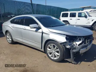 2016 Chevrolet Impala LT with VIN 2G1105SA5G9172315, listed as a IAAI auction lot 41805241 with 192,743 mi miles and . Bid and sale history available at DreamBid. Image 1.