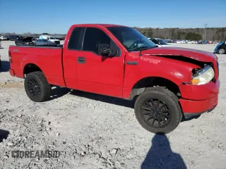 2005 Ford F-150 XL with VIN 1FTRF12215NB60036, listed as a Copart auction lot 47165815 with 230,981 mi miles and Salvage Title. Bid and sale history available at carsss.com. Image 4.