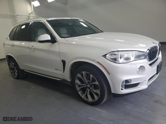 2017 BMW X5 xDrive40e iPerformance with VIN 5UXKT0C57H0S80114, listed as a Copart auction lot 50135815 with 160,951 mi miles and Clean Title. Bid and sale history available at carsss.com. Image 4.
