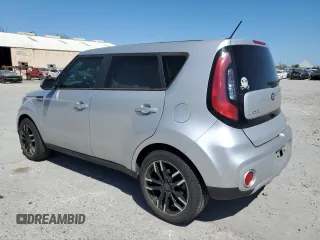 2018 Kia Soul + with VIN KNDJP3A52J7504697, listed as a Copart auction lot 48595585 with 52,248 mi miles and Salvage Title. Bid and sale history available at carsss.com. Image 2.