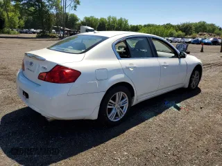 2011 Infiniti G25 x with VIN JN1DV6AR2BM650420, listed as a Copart auction lot 59954964 with 187,801 mi miles and Salvage Title. Bid and sale history available at DreamBid. Image 3.