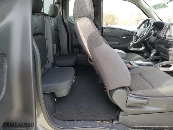 2022 Nissan Frontier S with VIN 1N6ED1CMXNN625169, listed as a Copart auction lot 80952704 with 47,006 mi miles and Salvage Title. Bid and sale history available at carsss.com. Image 10.
