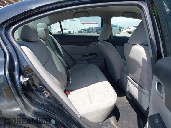 2014 Honda Civic Sedan LX with VIN 19XFB2F54EE263044, listed as a IAAI auction lot 42126752 with 99,824 mi miles. Bid and sale history available at carsss.com. Image 8.