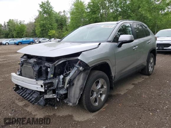 2022 Toyota RAV4 XLE with VIN 2T3R1RFV4NC307350, listed as a Copart auction lot 60890015 with 40,856 mi miles and Salvage title. Bid and sale history available at DreamBid. Image 1.