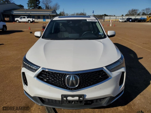 2023 Acura RDX w/Technology Package with VIN 5J8TC1H52PL007522, listed as a Copart auction lot 41998345 with 10,537 mi miles and Salvage Title. Bid and sale history available at carsss.com. Image 5.