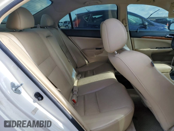 2007 Acura TSX Navi with VIN JH4CL96957C001778, listed as a Copart auction lot 57298815 with 484,754 mi miles and Salvage title. Bid and sale history available at DreamBid. Image 10.
