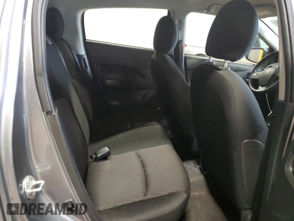 2022 Mitsubishi Mirage ES with VIN ML32AUHJXNH002912, listed as a Copart auction lot 58705215 with 55,828 mi miles and Salvage title. Bid and sale history available at DreamBid. Image 10.