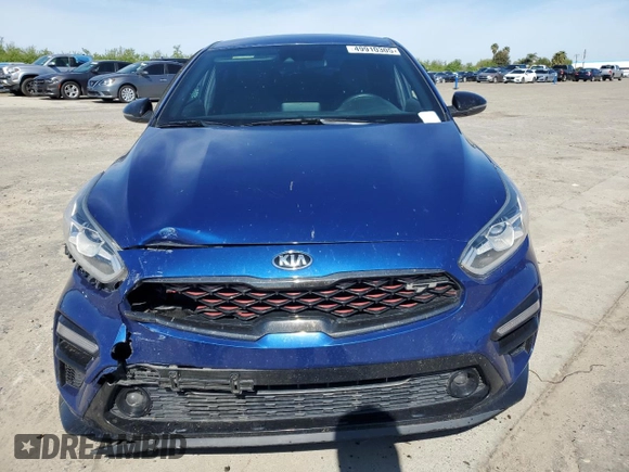 2021 Kia Forte GT with VIN 3KPF44AC4ME279173, listed as a Copart auction lot 49910305 with 70,657 mi miles and Salvage Title. Bid and sale history available at carsss.com. Image 5.