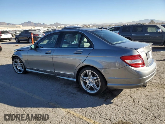 2011 Mercedes-Benz C 350 Sport with VIN WDDGF5GB1BR168865, listed as a Copart auction lot 42651305 with 54,528 mi miles and Salvage title. Bid and sale history available at DreamBid. Image 2.