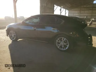 2013 Nissan Maxima SV with VIN 1N4AA5AP7DC810925, listed as a Copart auction lot 88693225 with 133,253 mi miles and Salvage Title. Bid and sale history available at DreamBid. Image 2.