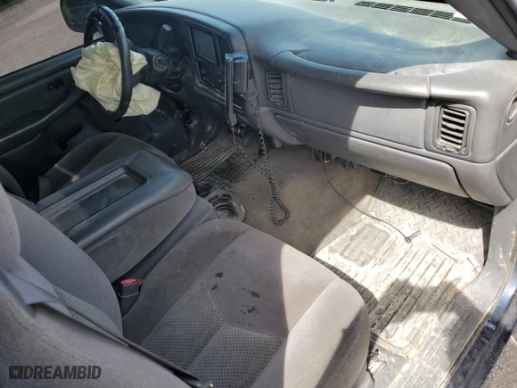 2006 Chevrolet Silverado 1500 LS with VIN 3GCEC14X96G221031, listed as a Copart auction lot 69818934 with 124,520 mi miles and Salvage Title. Bid and sale history available at carsss.com. Image 8.