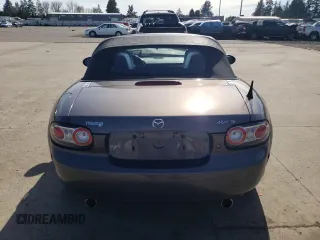 2006 Mazda MX-5 Miata Touring with VIN JM1NC25F760103494, listed as a Copart auction lot 50738485 with 117,089 mi miles and Salvage title. Bid and sale history available at DreamBid. Image 6.