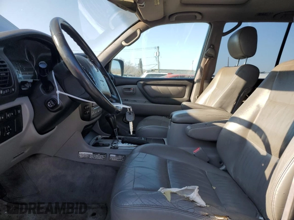2006 Toyota Land Cruiser z VIN JTEHT05J362082746, wystawiony jako Copart lot #88804395 z przebiegiem 262 952 mil mil oraz Tytuł czysty. Historia ofert i sprzedaży dostępna na DreamBid. Obrazek 7.