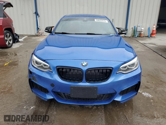 2015 BMW 2 Series M235i with VIN WBA1J7C51FV358993, listed as a Copart auction lot 59622473 with 45,630 mi miles. Bid and sale history available at carsss.com. Image 5.