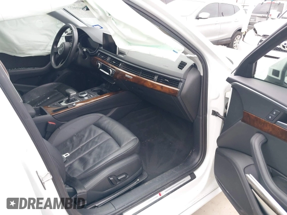 2019 Audi A4 Premium Plus z VIN WAUENAF46KA111721, wystawiony jako IAAI lot #41500022 z przebiegiem 92 993 mil mil oraz . Historia ofert i sprzedaży dostępna na DreamBid. Obrazek 5.