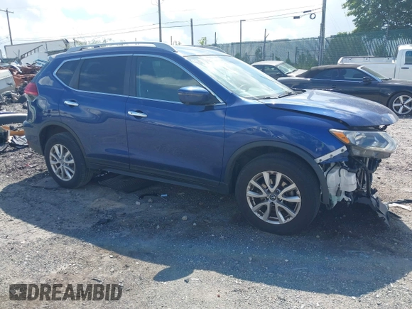 2017 Nissan Rogue SV with VIN 5N1AT2MV1HC793831, listed as a IAAI auction lot 42646583 with 126,390 mi miles and . Bid and sale history available at DreamBid. Image 1.