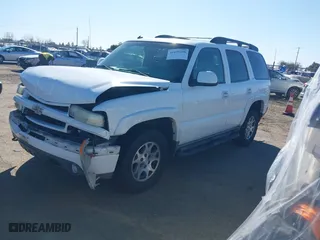 2003 Chevrolet Tahoe Z71 with VIN 1GNEK13T73R225437, listed as a IAAI auction lot 41679198 with 199,048 mi miles. Bid and sale history available at carsss.com. Image 2.