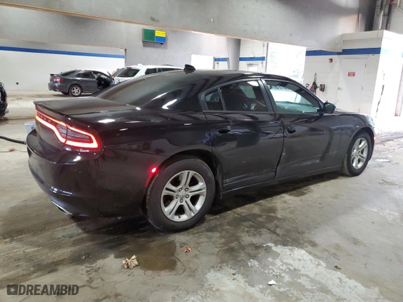 2016 Dodge Charger SXT with VIN 2C3CDXHG5GH323773, listed as a Copart auction lot 85446024 with 129,126 mi miles and Salvage Title. Bid and sale history available at carsss.com. Image 3.
