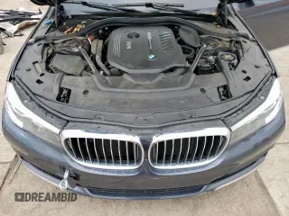 2018 BMW 7 Series 740i z VIN WBA7E2C50JG741970, wystawiony jako Copart lot #56480695 z przebiegiem 53 740 mil mil oraz Szkoda całkowita • Salvage title. Historia ofert i sprzedaży dostępna na DreamBid. Obrazek 11.