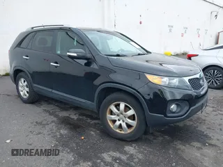2012 Kia Sorento LX with VIN 5XYKT3A62CG281690, listed as a IAAI auction lot 41766386 with 108,464 mi miles. Bid and sale history available at carsss.com. Image 1.