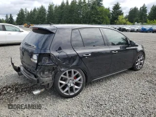 2013 Volkswagen GTI Driver's Edition с VIN WVWHV7AJ7DW126184, выставлен на аукционе Copart как лот 61781315 с пробегом 123 537 миль миль и Списание • Salvage title. История ставок и продаж доступна на DreamBid. Изображение 3.