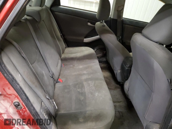 2012 Toyota Prius One with VIN JTDKN3DU0C1587419, listed as a Copart auction lot 48222225 with 134,452 mi miles and Salvage Title. Bid and sale history available at DreamBid. Image 10.