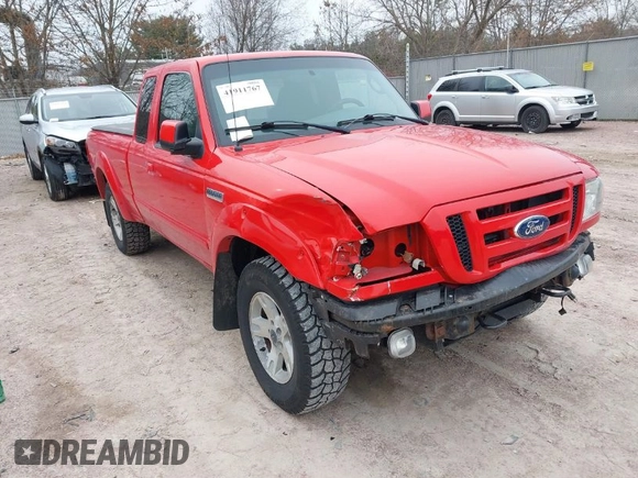 2006 Ford Ranger XLT with VIN 1FTZR45E36PA44938, listed as a IAAI auction lot 41911767 with 1,100,000 mi miles. Bid and sale history available at carsss.com. Image 1.