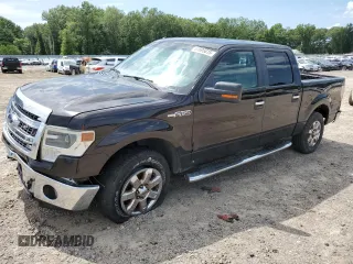2014 Ford F-150 XL with VIN 1FTFW1EF4EKD49721, listed as a Copart auction lot 61695615 with 217,493 mi miles and Salvage title. Bid and sale history available at DreamBid. Image 1.