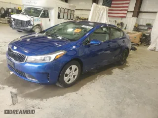 2017 Kia Forte LX with VIN 3KPFK4A74HE126582, listed as a Copart auction lot 49280195 with 0 mi miles and Clean Title. Bid and sale history available at carsss.com. Image 1.