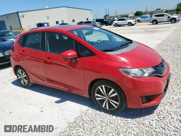 2015 Honda Fit EX-L with VIN 3HGGK5H88FM703336, listed as a Copart auction lot 53045285 with 83,128 mi miles and Clean title. Bid and sale history available at DreamBid. Image 4.