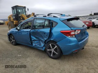 2019 Subaru Impreza Premium with VIN 4S3GTAC67K3755496, listed as a Copart auction lot 59822525 with 80,259 mi miles and Salvage title. Bid and sale history available at DreamBid. Image 2.