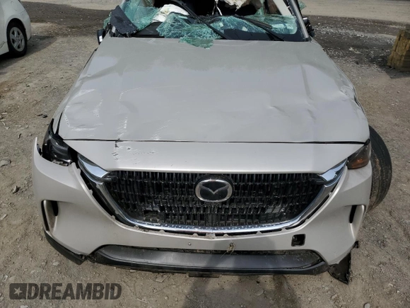 2024 Mazda CX-90 Preferred с VIN JM3KKBHA3R1150954, выставлен на аукционе Copart как лот 56564805 с пробегом Не указан миль и На запчасти • Non repairable. История ставок и продаж доступна на DreamBid. Изображение 12.