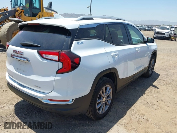 2024 GMC Terrain SLT z VIN 3GKALVEG6RL322810, wystawiony jako IAAI lot #42478282 z przebiegiem 32 523 mil mil oraz . Historia ofert i sprzedaży dostępna na DreamBid. Obrazek 4.