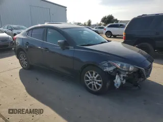 2015 Mazda 3 i Touring with VIN 3MZBM1V74FM152505, listed as a Copart auction lot 82422144 with Not provided miles and Salvage title. Bid and sale history available at DreamBid. Image 4.