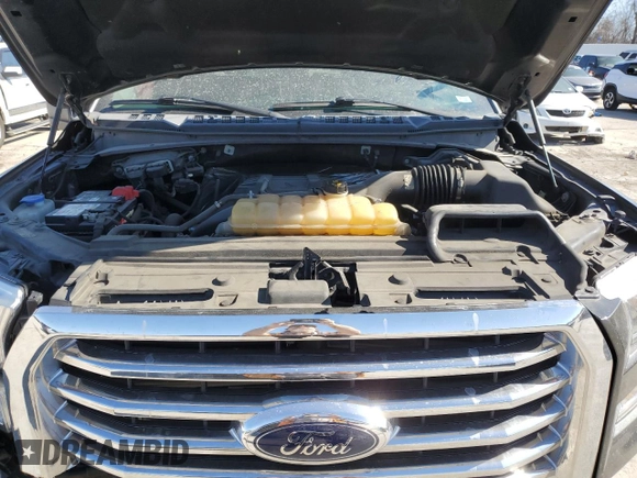 2016 Ford F-150 XLT with VIN 1FTEX1EP2GFD61525, listed as a Copart auction lot 48534085 with 92,859 mi miles and Salvage Title. Bid and sale history available at carsss.com. Image 11.