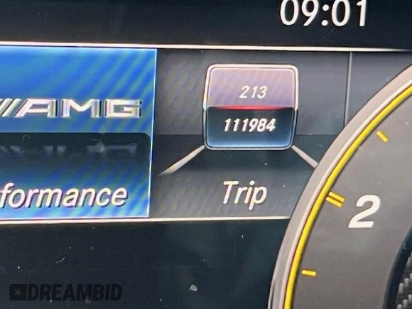 2019 Mercedes-Benz E 63 S AMG with VIN WDDZF8KB9KA507467, listed as a Copart auction lot 74145444 with 111,984 mi miles and Salvage Title. Bid and sale history available at DreamBid. Image 9.